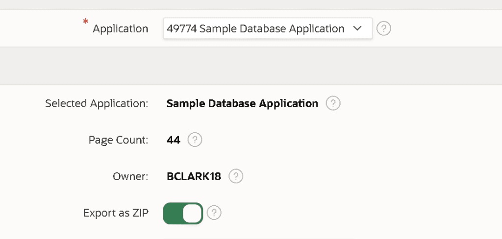 sql developer Oracle APEX 20.2