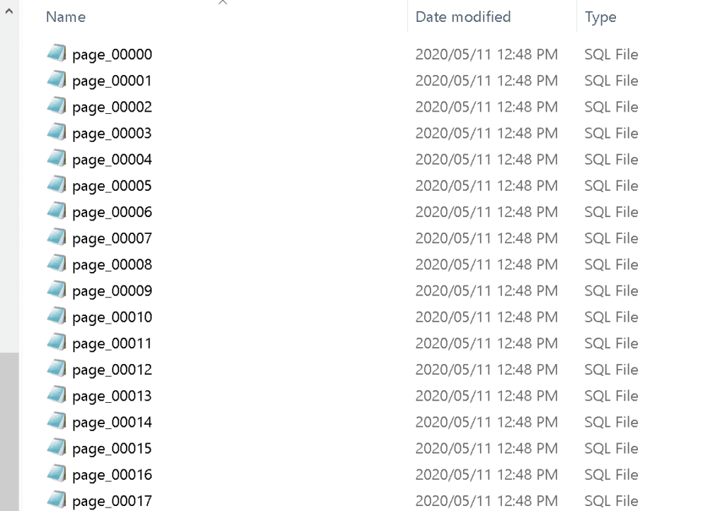 sql files oracle APEX 20.2