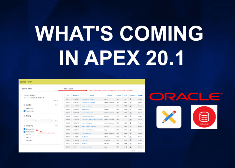 oracle apex 20.1