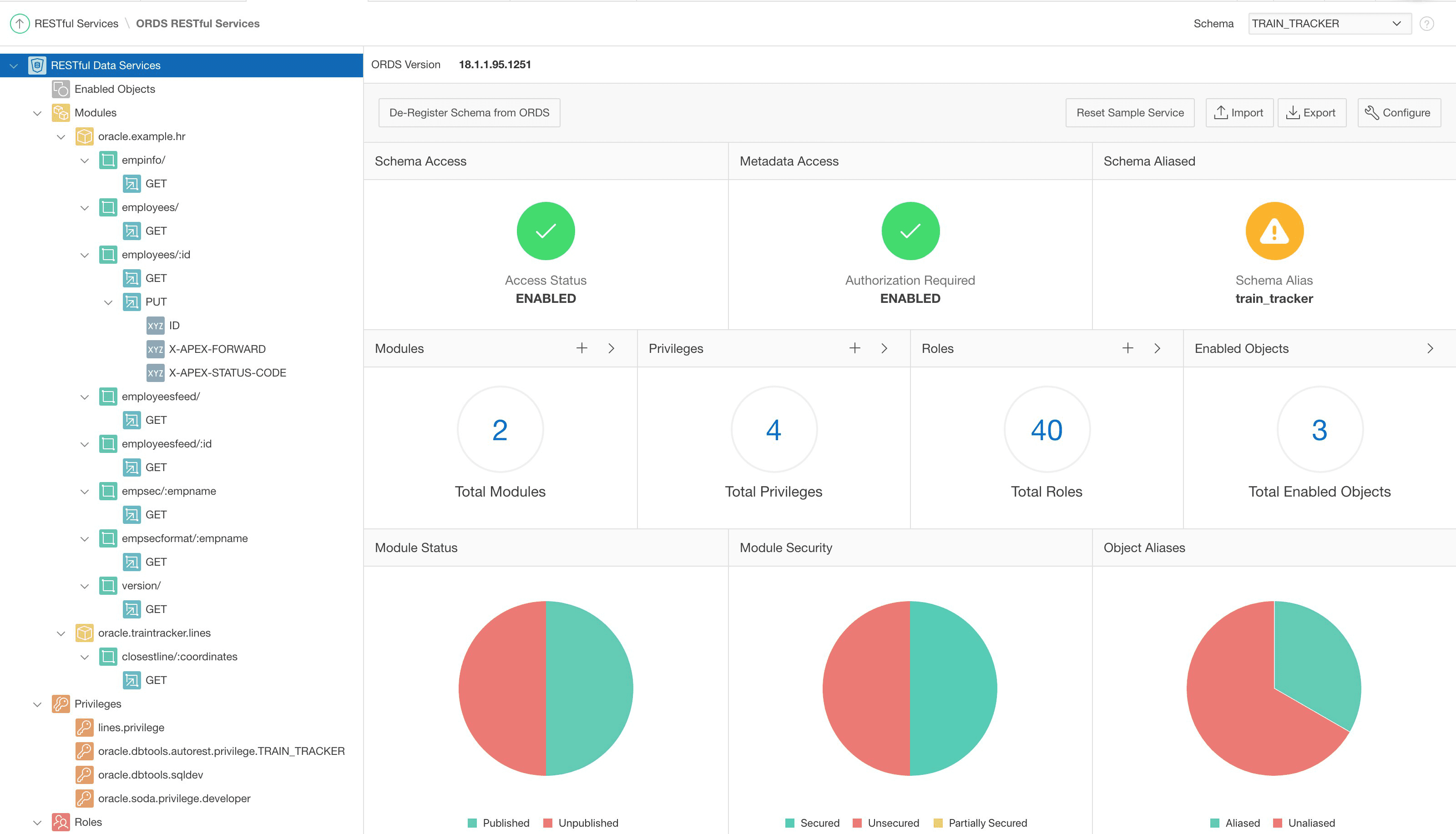 business intelligence with oracle application express