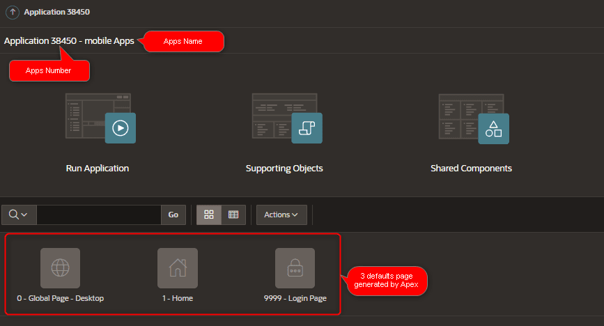 Oracle APEX mobile Apps