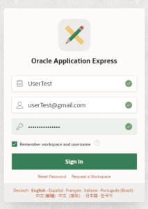 Oracle APEX mobile Apps