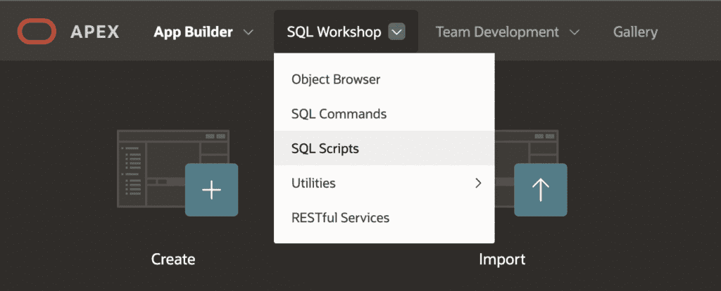 Inventory Application Development in Oracle APEX