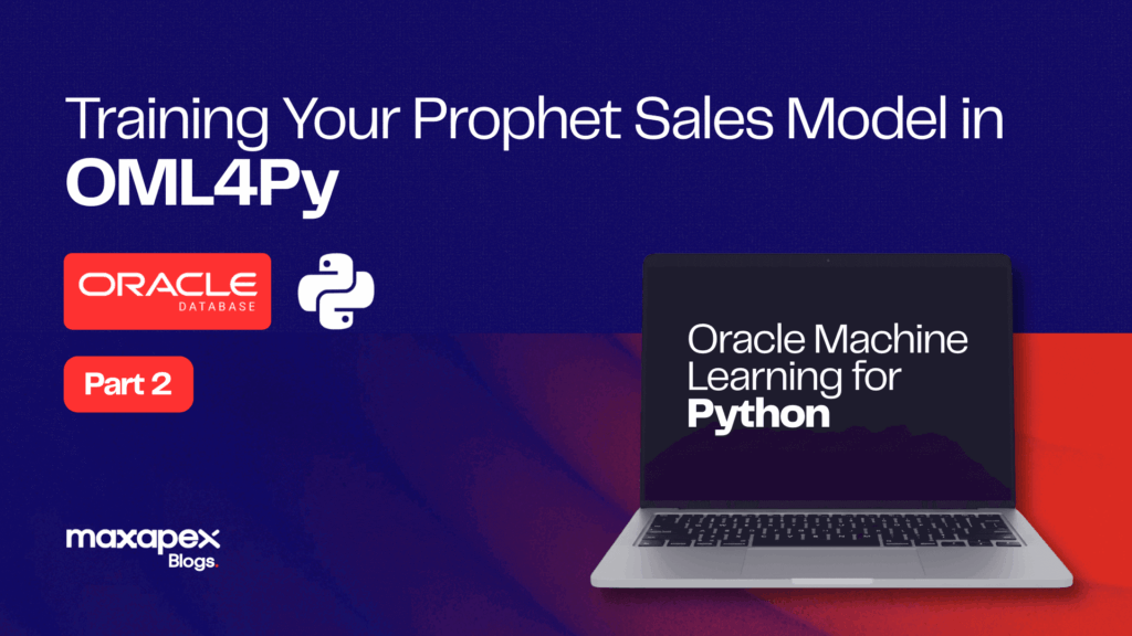 Training Your Prophet Sales Model in OML4Py