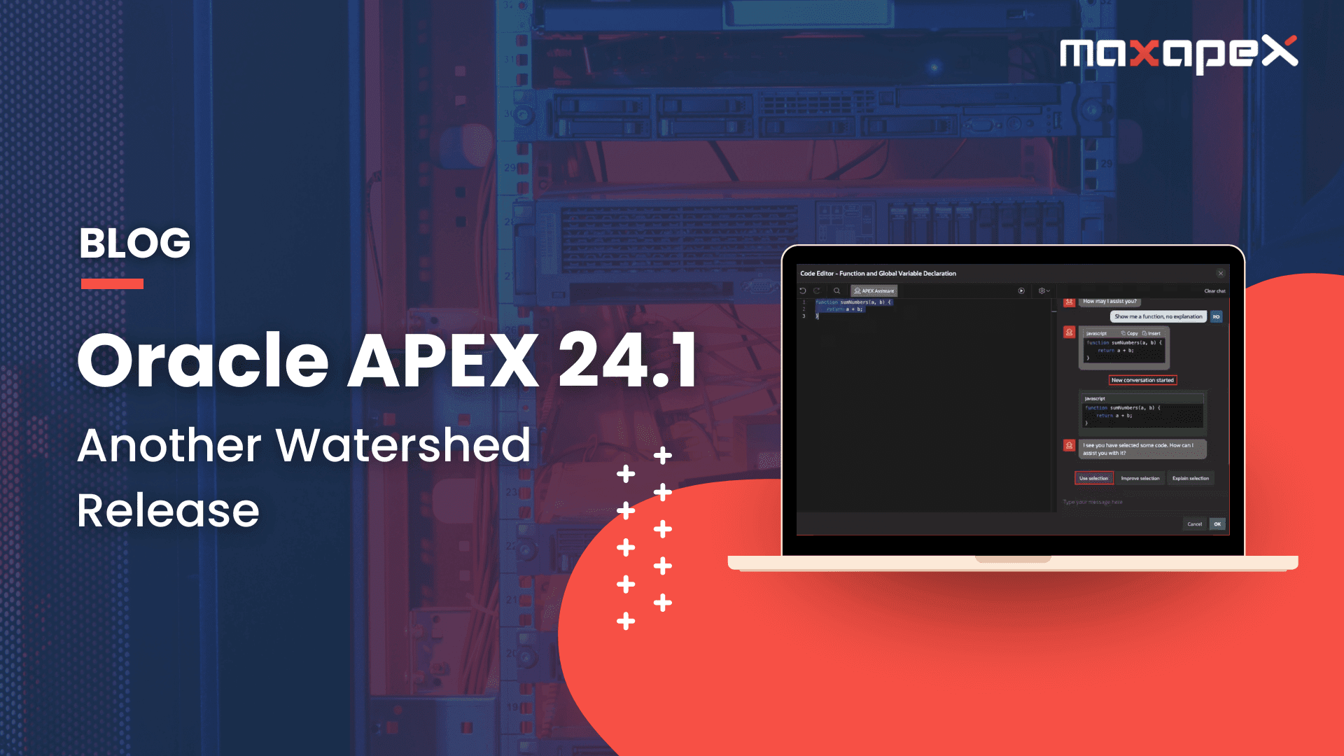 Oracle APEX Hosting Service in Cloud - MaxAPEX